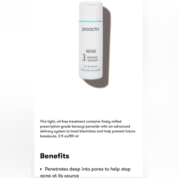 🏷️🏷️Proactiv Revitalizing Toner 6ml, Repair 3ml, Pore Targeting Treatment NEW! - Picture 4 of 13